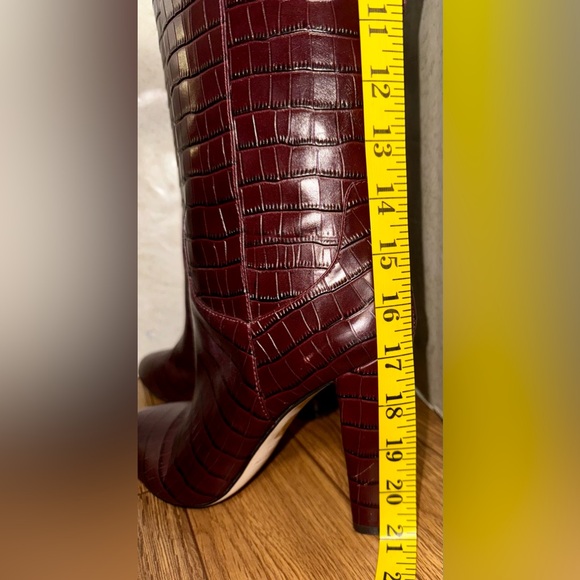 Antonio Melani Leather Boots Crocodile print size 10M - Picture 11 of 16